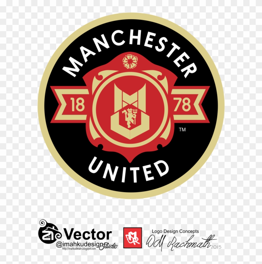 Manchester United Logo Concept Dmr By Imahkudesain - Man Utd Logo Concept #452528