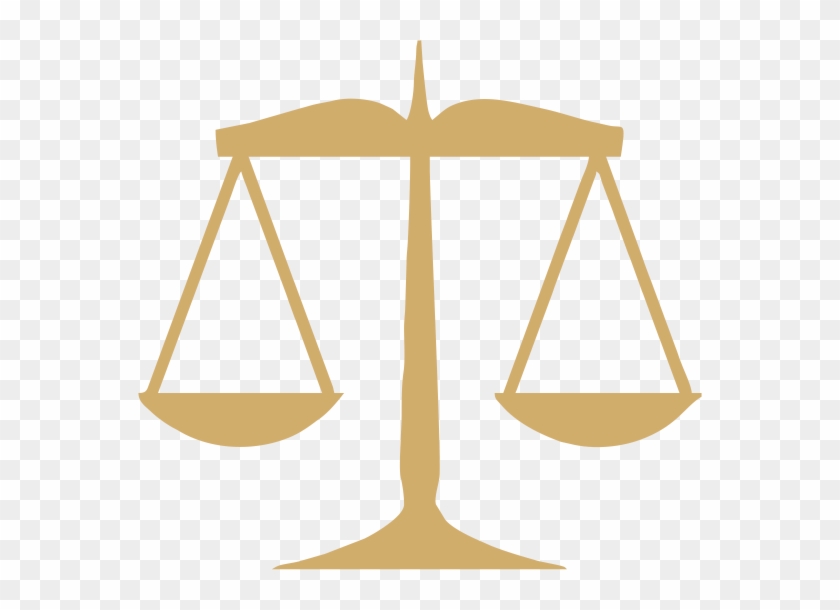 Criminal Law - Scales Of Justice Clip Art #452554