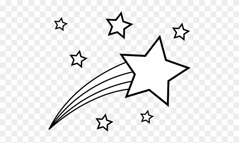 Shooting Star Graphics - Shooting Star Coloring Pages #452640