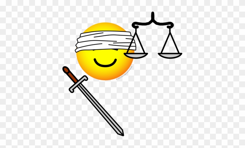Justice Emoticon - Smiley Justice #452639