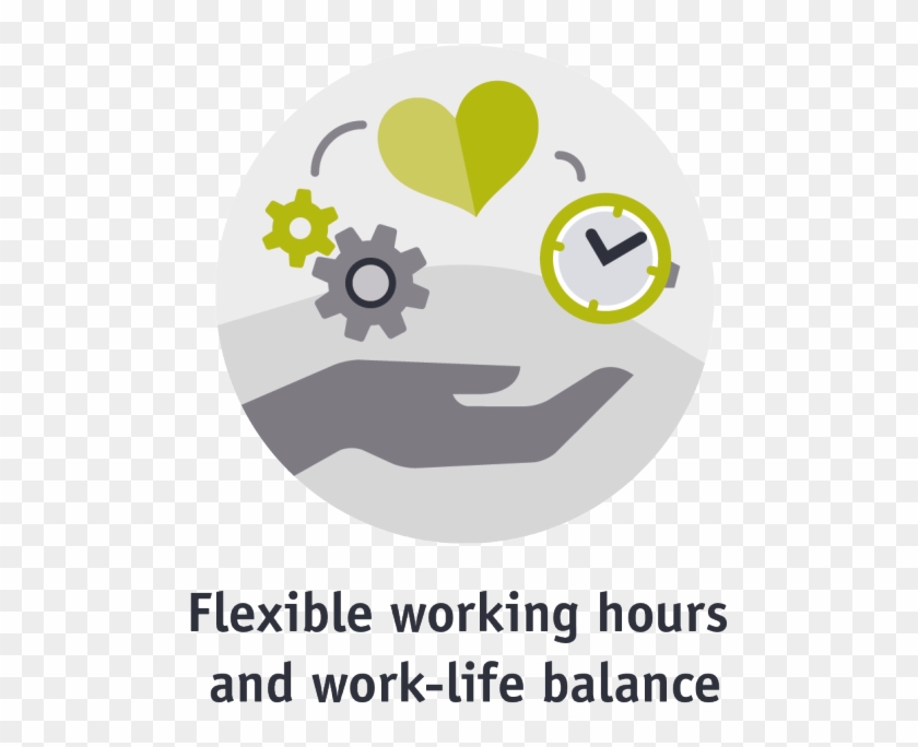 Flexible Working Can Be Advantageous To A Healthy Work-life - Flexible Working Hours Icon #452777