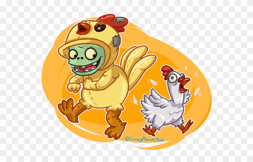 Let's Do Da Chicken Dance By Crazyplantmae - Plants Vs Zombies Chicken #452803