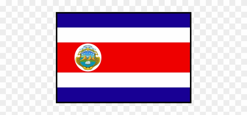 Costa Ricacrc - Bandeira Da Costa Rica #452817