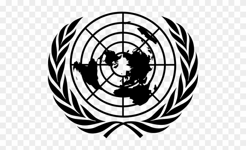 International Court Of Justice Maysash S Blog Rh Maysash - United Nations Flag Black And White #452854