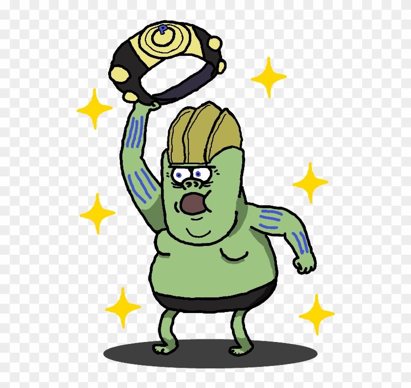 Shiny Machoke Muscle Man By Shawarmachine - Cartoon #452929