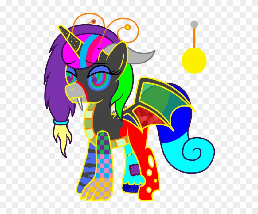 Vm2xvr1 Oc Princess Hypnotica The Longxizhushuw Queen - Ugly Mlp Oc #453044