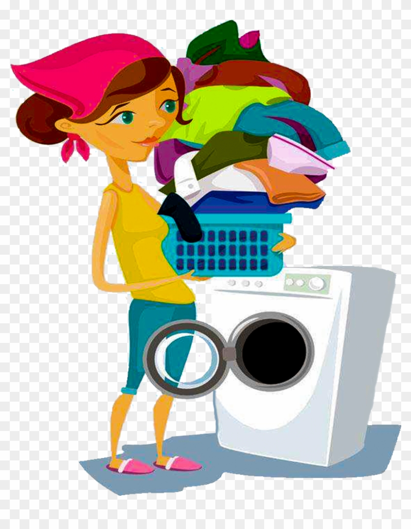 Washing Machine Laundry Clothing - Washing Machine Png Clipart #453228
