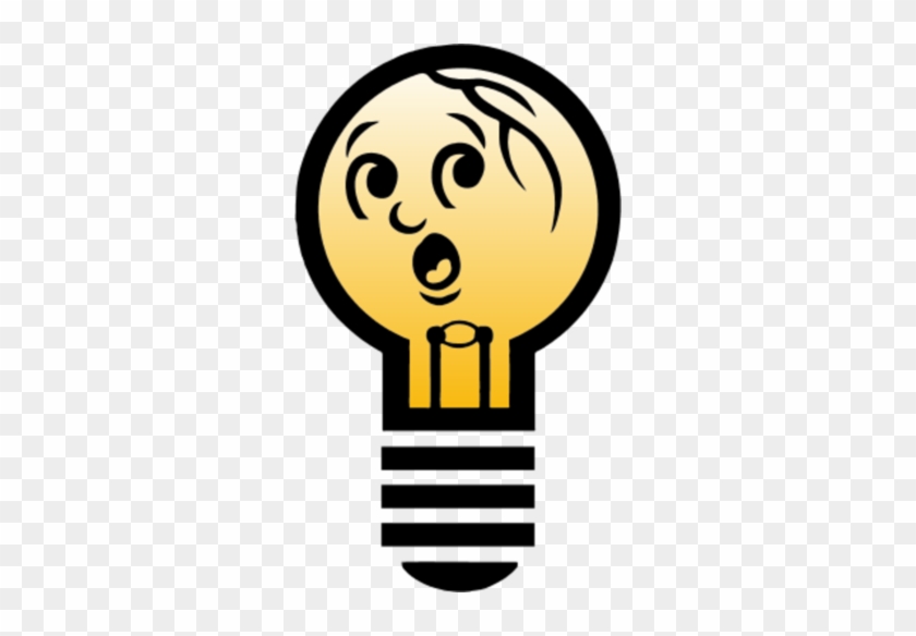 Lightbulb Anthropomorphic Light Bulb Vector Clip Art - Incandescent Light Bulb #453377