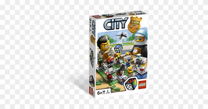 Thieves Are On The Loose With Lots Of Stolen Money - Lego City Alarm Spel #453438