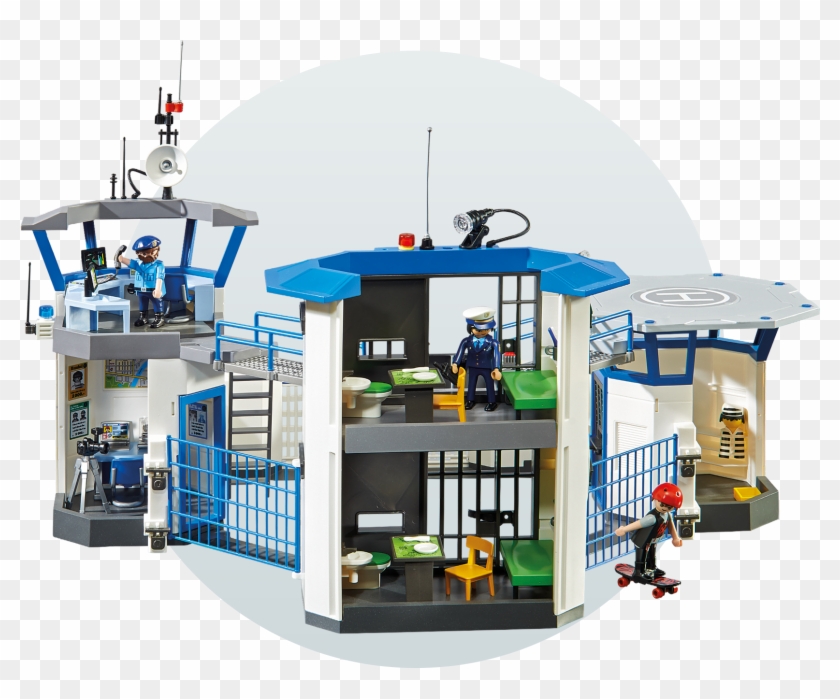 Http - //media - Playmobil - Com/i/playmobil/6919 Product - Playmobil Police Headquarters With Prison #453461