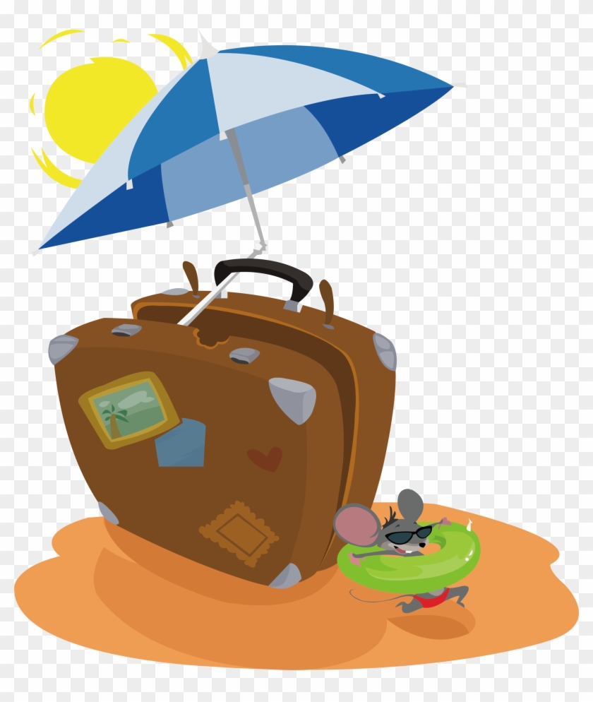 Euclidean Vector Stock Photography Illustration - Souris En Vacances #453505