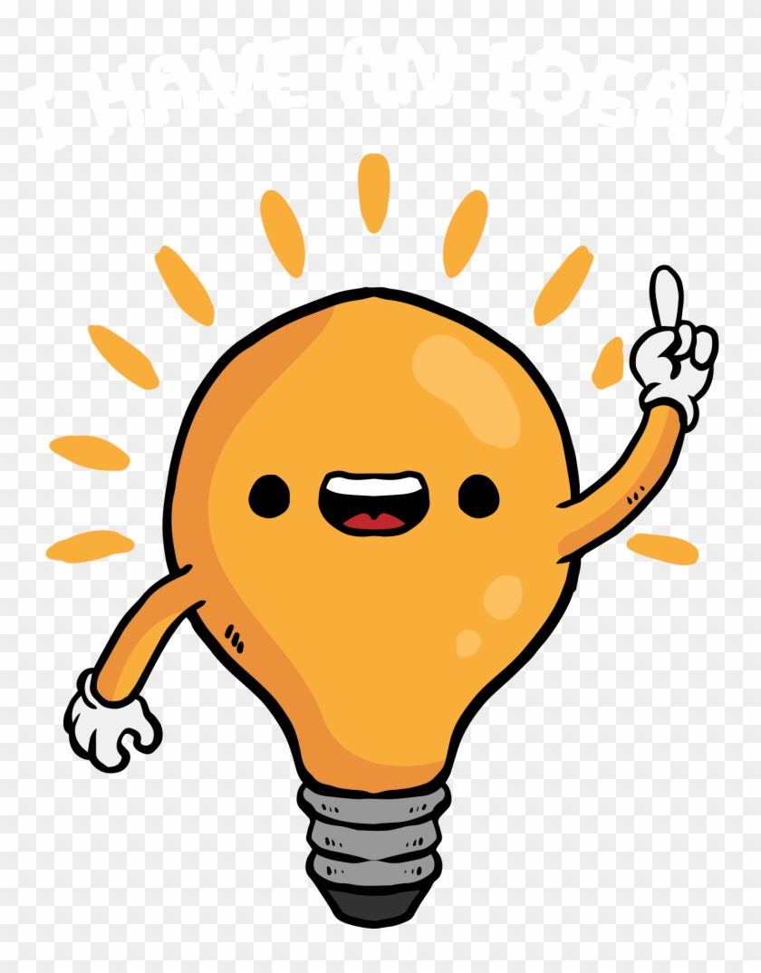 Cartoon Light Lamp Clip Art - Light Bulb Cartoon Png #453581