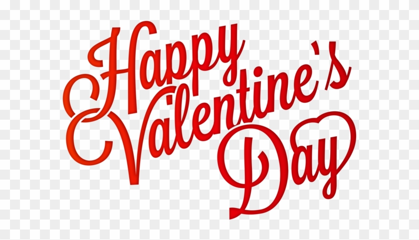 Red Happy Valentine - Happy Valentines Day Clipart #453679