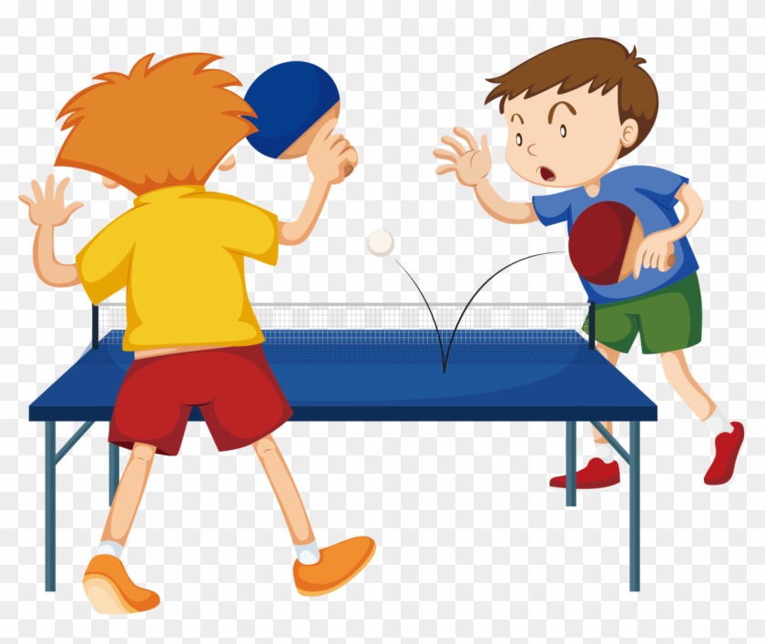 Table Tennis Racket Stock Photography Illustration - Play Table Tennis Cartoon #453723