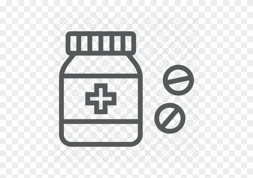Pill Bottle Icon - Medicine #453739