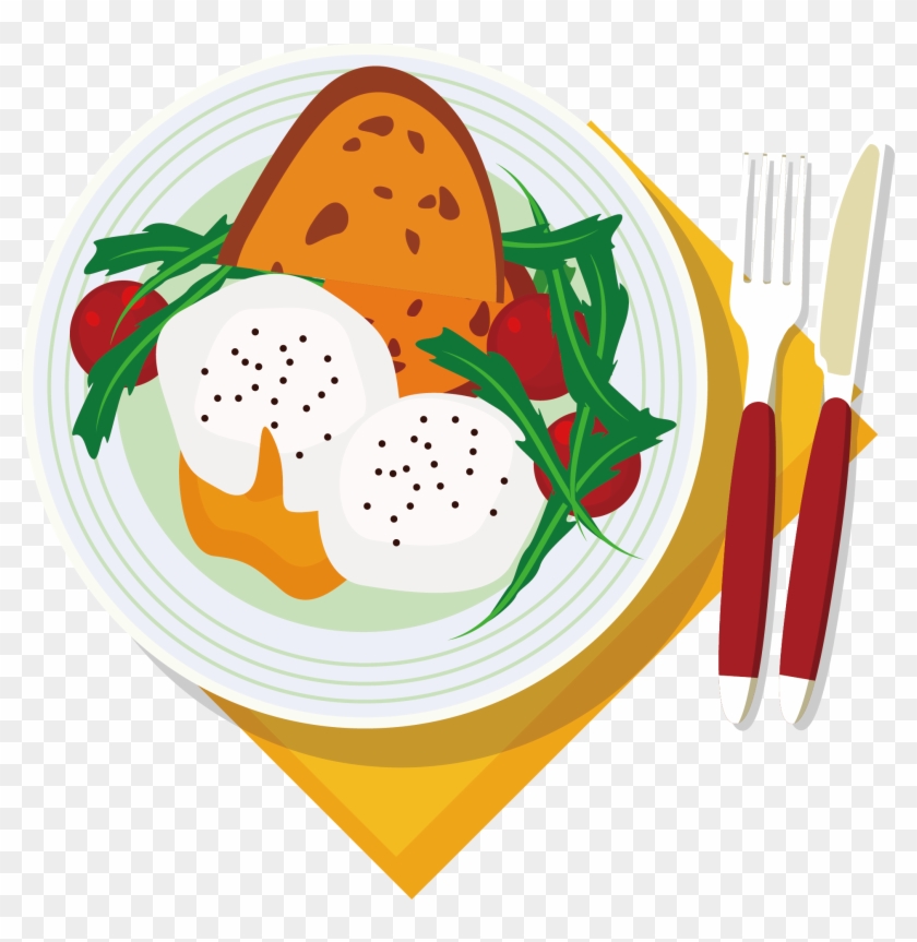 Breakfast Photography Salad - Decorated Salad Vector Png #453745