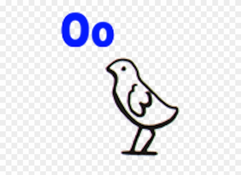 Hieroglyphs Clipart Bird - O In Hieroglyphics #453750