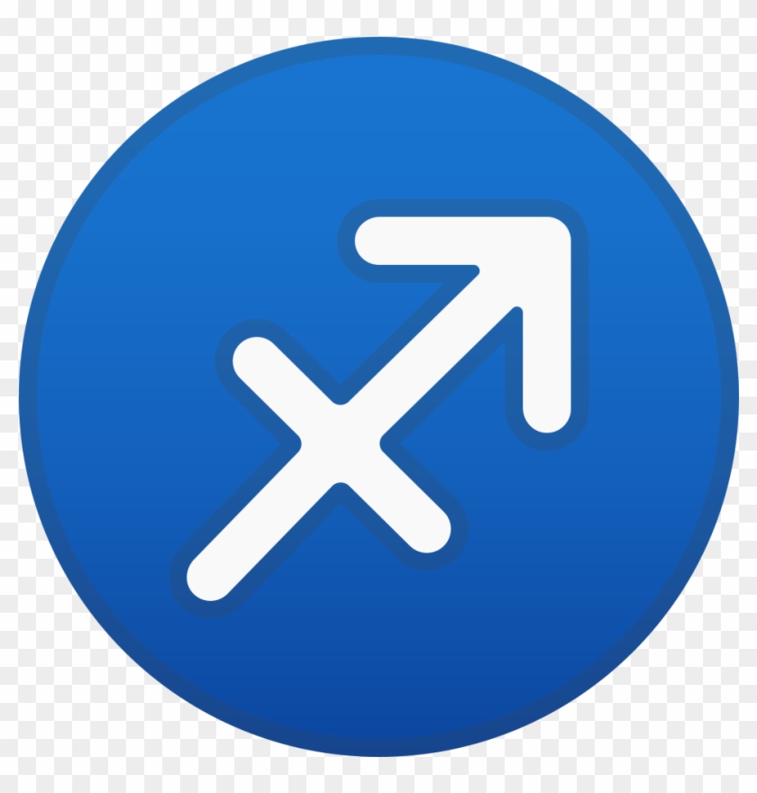 Sagittarius Icon - X Icon Png Blue #453778