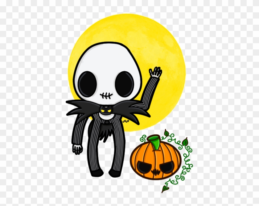 Chibi Jack Skellington By Deidream - Cartoon #453785