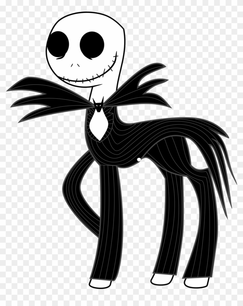 Jack Skellington Pony By Taco0bender - Cartoon #453790