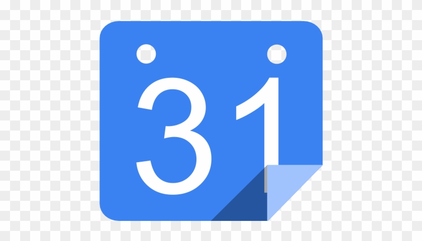 Utilities Calendar Blue Icon - Google #453861