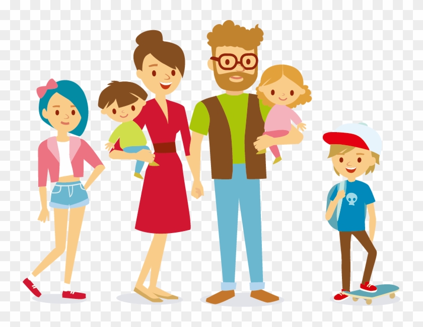 Cartoon Stock Photography Clip Art - Happy Family Cartoon Png - Free  Transparent PNG Clipart Images Download