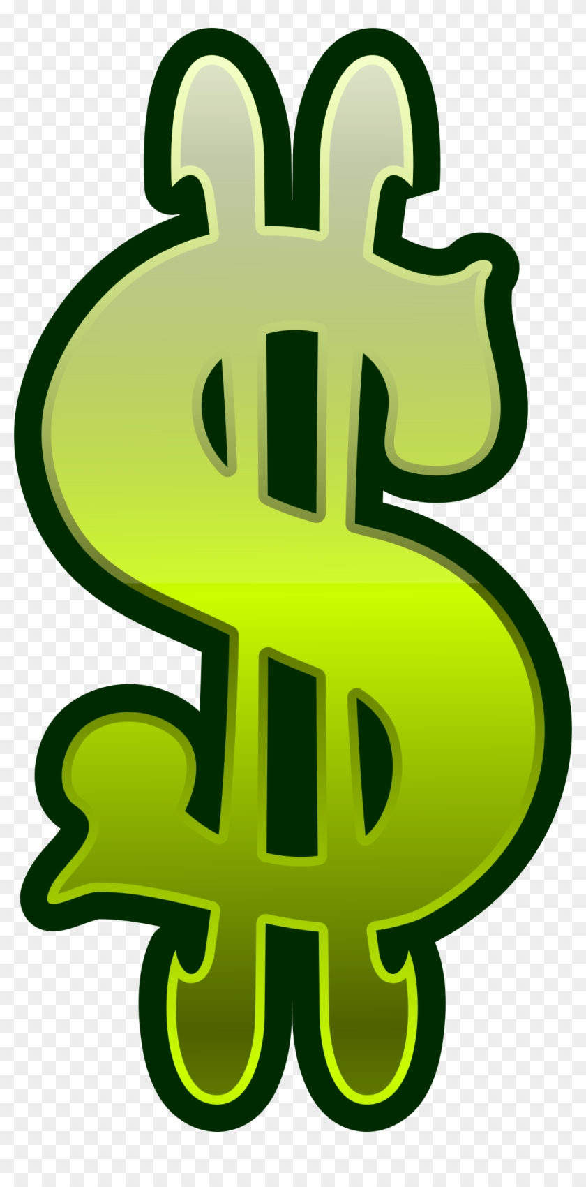 Slot Machine Dollar Sign - Dollar Sign Clipart #454014