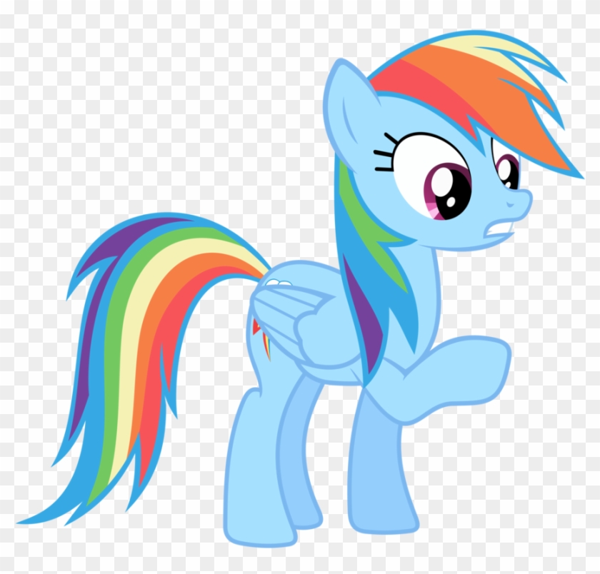 Rainbow Dash Vector - Rainbow Dash Is Unimpressed #454048