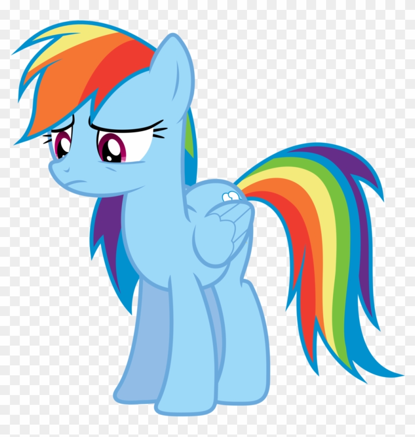 Vector 012 Sad Rainbow Dash - Mlp Rainbow Dash Sad #454086