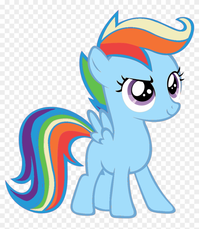 My Little Pony Rainbow Dash And Scootaloo - Orange My Little Pony Name #454149