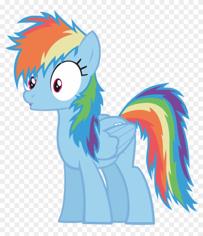 Rainbow Dash's Morning Mane By Kurosakisoarin Rainbow - Rainbow Dash #454174