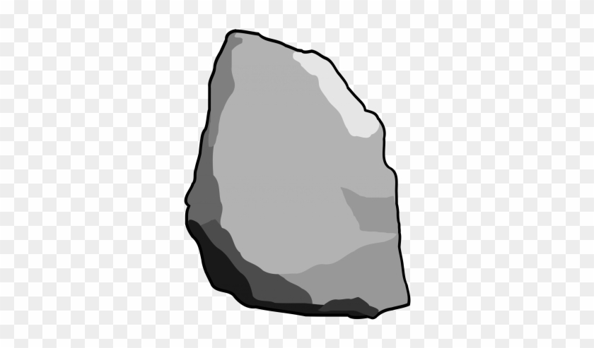 Cartoon Stone At Vector Online Stone Clipart - Rock Drawing Png #454370