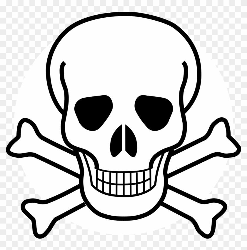 Death Clipart Rip - Skull And Crossbones #454371