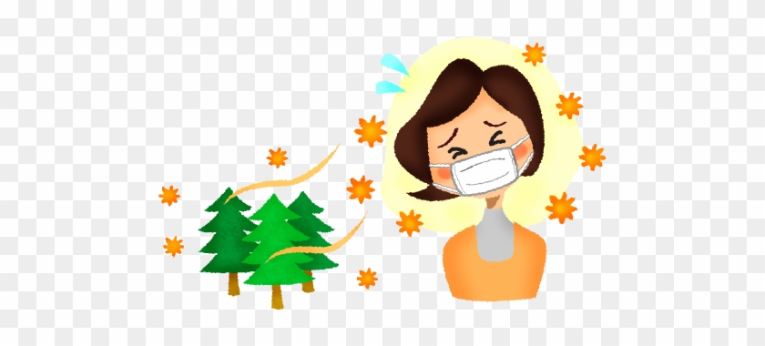 Woman With Hay Fever - Hay Fever Clipart #454419