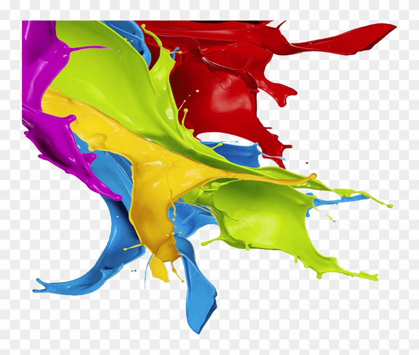 Multi Colour Paint Splash - Odys Bravio, Tablet Pc #454457