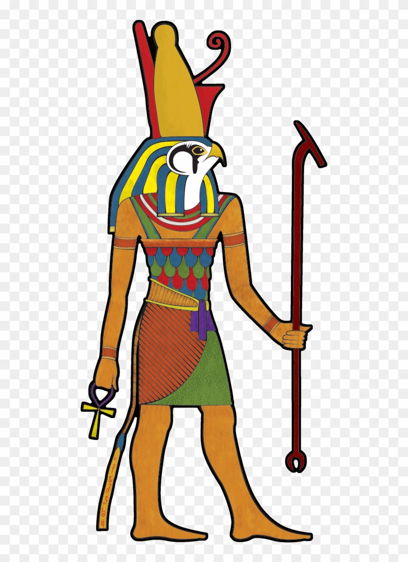 Horus Of Edfu A Digital Art Nouveau Painting - Horus Png #454465