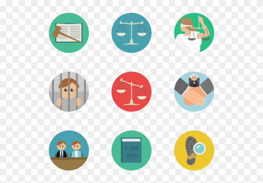 Law - Law Icon Png #454495