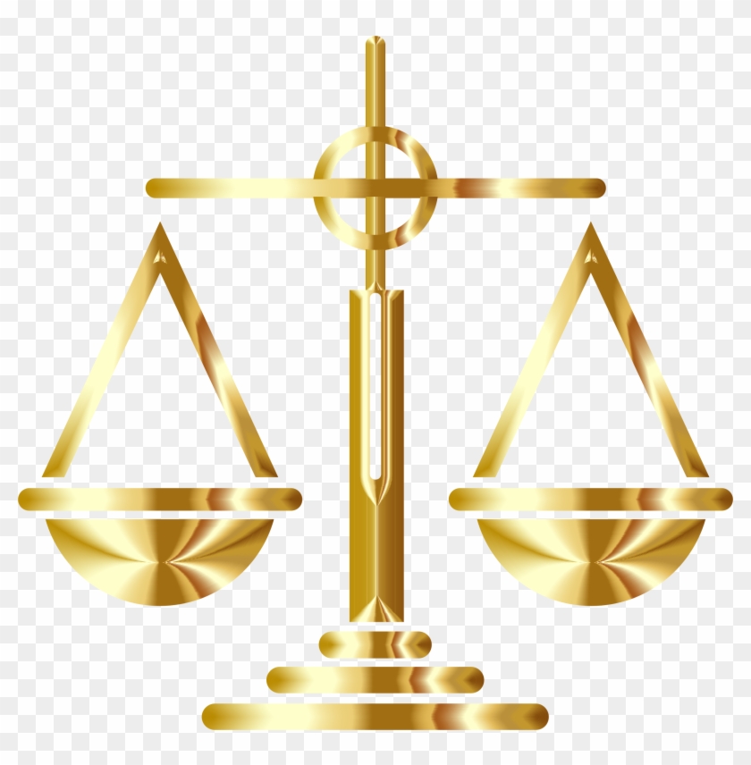 Big Image - Gold Scales Of Justice #454573