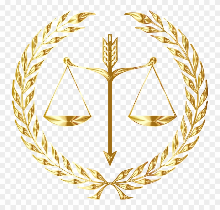 Scales Of Justice 25, Buy Clip Art - Dibujo De Diosa De La Justicia #454579