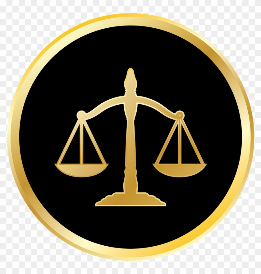 Gallery Images - Scales Of Justice Gold Png #454585