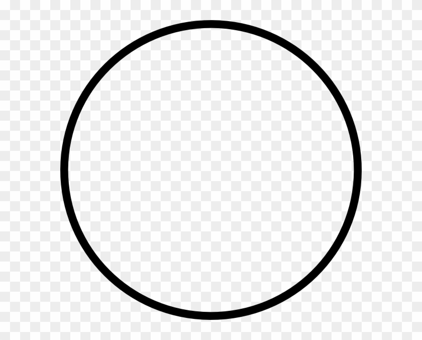 Transparent Black Circle Hi - Round Clipart Black And White #454604