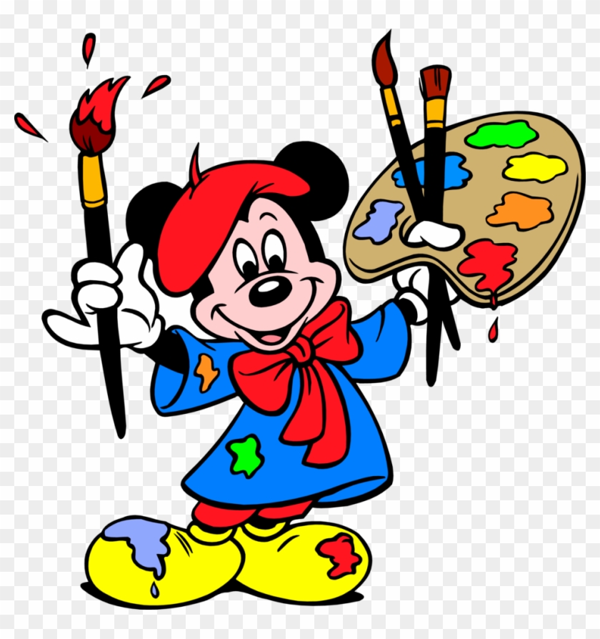 mickey mouse minnie mouse mouse paint painting clip mickey mouse mouse paint