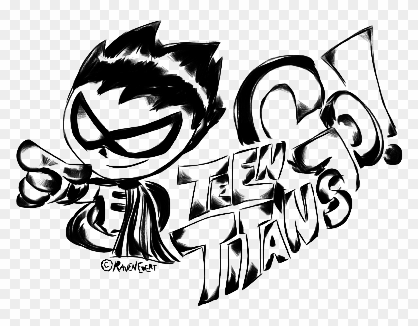Teen Titans Go By Ravenevert On Deviantart - Raven In Teem Titans Drawing #454675