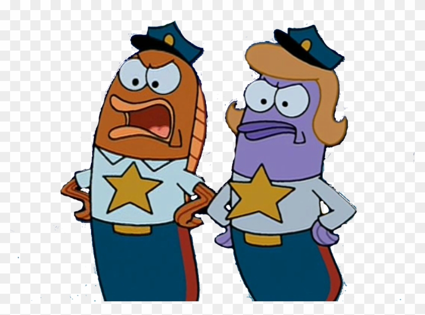 Spongebob Fish Police Render - Police Fish #454797