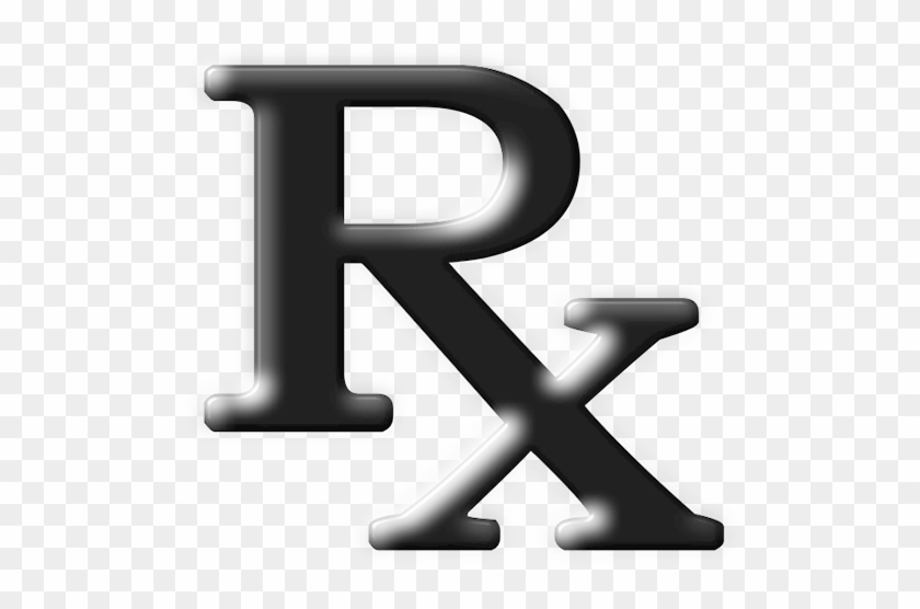 Rx Pharmacy Symbol Black Roman - Pharmacy Logo Rx Png #454913