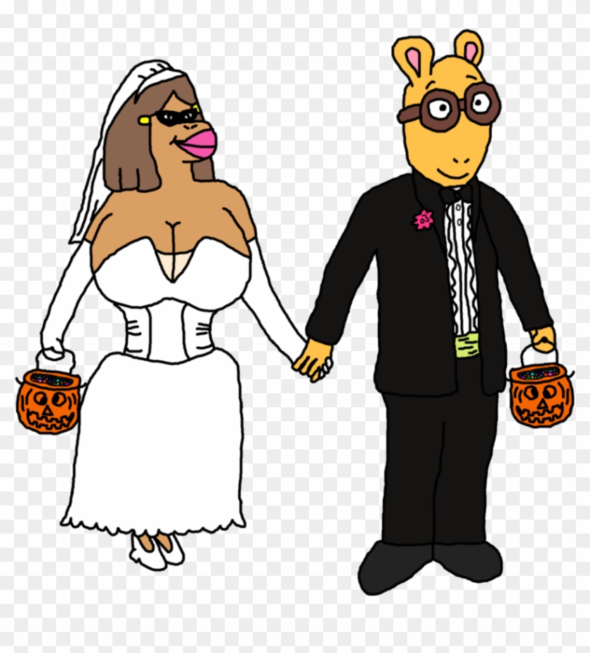 Arthur And Francine As A Wedding Couple In Clip Ar - Arthur And Francine #454928
