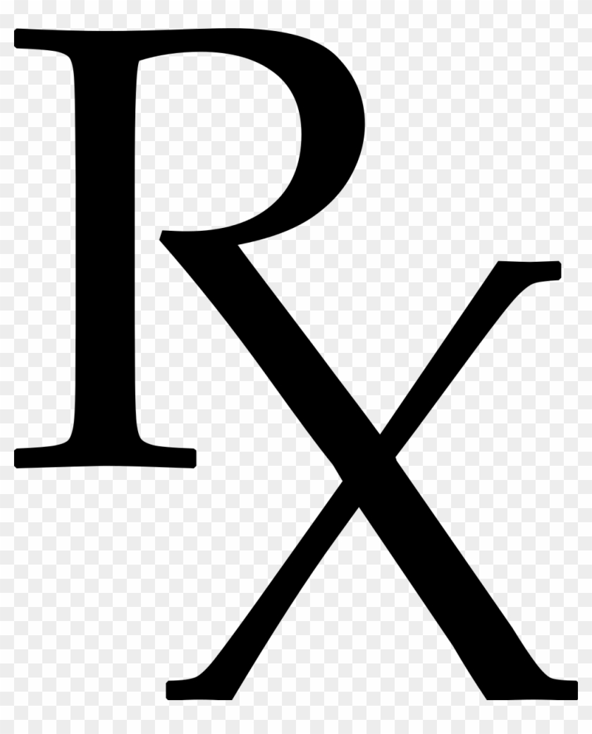 Pharmacy Rx Symbol Used On Prescriptions - Rx Pharmacy #454942