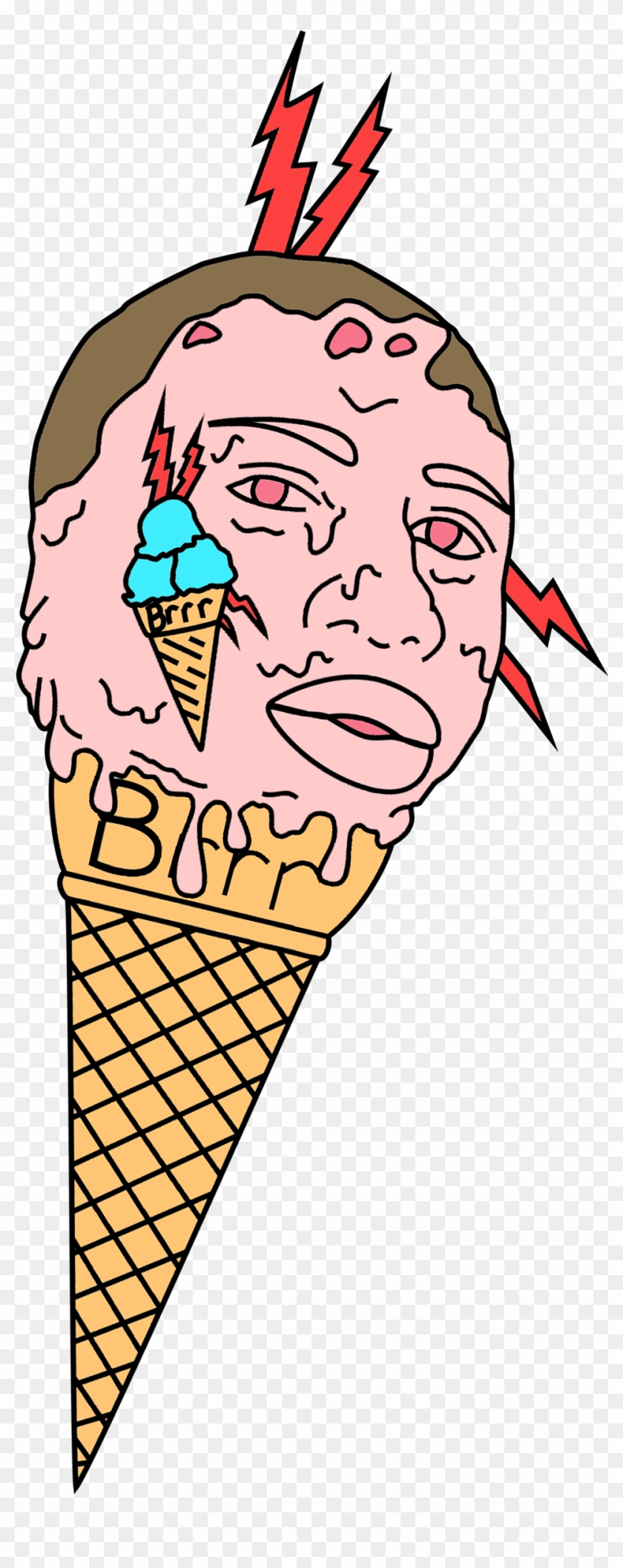 Ice Cream Cones Drawing Rapper - Gucci Drawing #454961