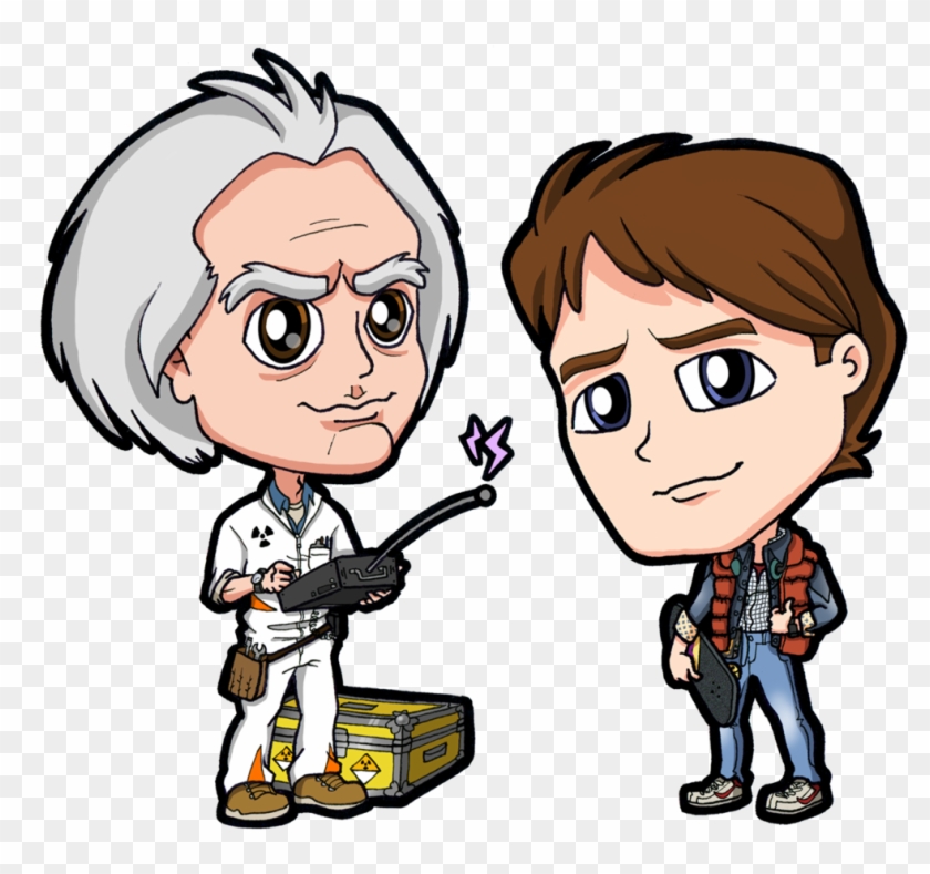 back to the future clipart