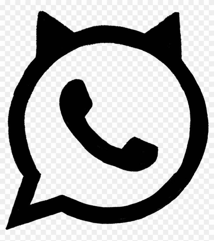 Catty Social Media Icons - Whatsapp Icon Transparent Background #455129